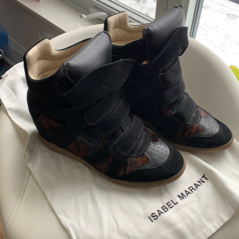 Isabel marrant wedge sneakers